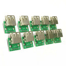 10pcs/lot 4 Pin SMT Socket Connector Micro USB Type A Female placement SMD