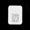 White Plastic 2.1A 4 Ports Usb Portable Home Travel Wall Charger Ac Power A Y8P8