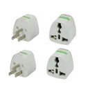 2PCS 3-Prong Australia Europe UK To US USA Canada Plug Adapter Travel Adaptor