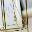 Women Long Chain Pendant Choker Necklace Jewelry Gift Z9R3