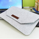 Voground Laptop Sleeve Compatible 13 Inch Macbook Air,Wool Felt Material Br Y8S8