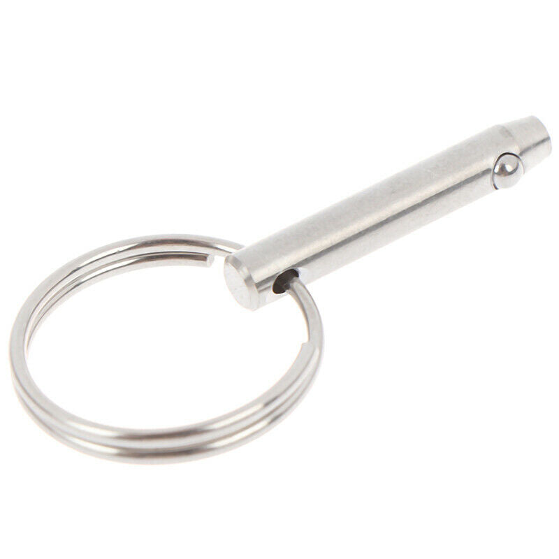 Marine Grade 1/4 inch Quick Release Ball Pin for Boat Top Deck Hinge Marine