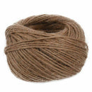 50m Natural Brown Jute Hemp Twine String Cord Shank Craft Making DIY Hemp r U9I6