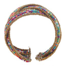 New Fashion Lady Bohemian Beaded Bangle Bracelet Multilayer Jewelry X2C4