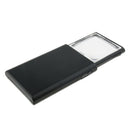 3X 2.5X 8X Hand Magnifier With LED Lights Automatic Push Button For Jeweler,