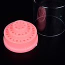 48Hole Pink Organizer Manicure Storage Box Displayer Nail Drill Bit Holder 3C