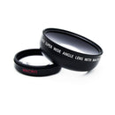 43mm 0.45x Wide Angle Lens With Macro Lens For