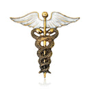 Enamel Brooch Pins Wing Snakes Brooches Women Shoulder Scarf Clothes Decorat BX