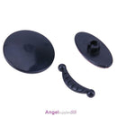 Car Styling 1pc Clear Car Rear View Mirror 360 Rotating Safety Wide Angle