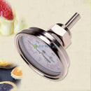 Stainless Steel 1/2" NPT Thermometer Kitchen Moonshine Still Condenser Brew Pot