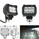 2pcs 18W LED Light Work Bar Spot Lamp Driving For Offroad SUV Car Boat Truck EXJ