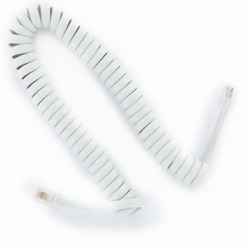 New Male RJ11 Telephone Extension Connector Cable Cord