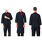 Chef Waiter Double-breasted Coat Uniform Long Sleeve Jacket Clothes XXXL