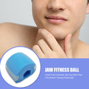 Facial Toner Exerciser Jaw Line Neck Muscle Training Fitness Ball (Blue)