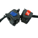 Pair DC 12V Motorcycle 7/8" Handlebar Horn Turn Signal Electrical Start Switch N