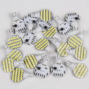 10pcs T10 6500k White Car RV Wedge 24SMD LED Light Bulb Interior Light La XYQ
