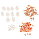100 Pieces Electrode Nozzle Protect Cap Plasma Cutter Electrode Nozzle for PT31