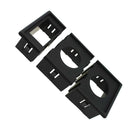 1 Rocker Switch Panel Housing and 2 Socket Holder Carling Type