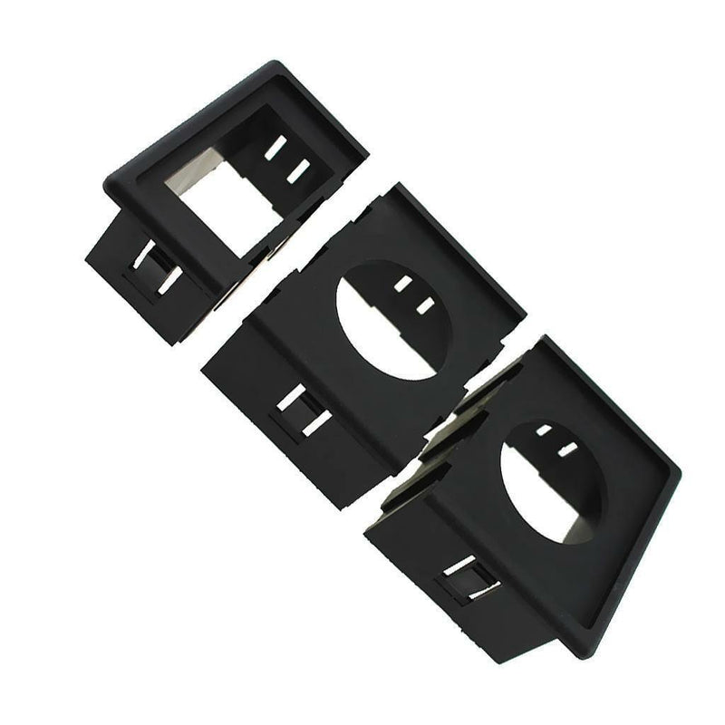 1 Rocker Switch Panel Housing and 2 Socket Holder Carling Type