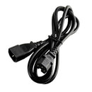 2m  / 6.6ft 10A IEC 320 C14 To C15 AC Power Extension