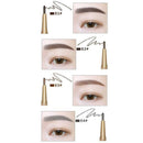 Novo Eyebrow Pencil Makeup Set With 3Pcs Pencil+3Pcs Eye Brows Template Wat