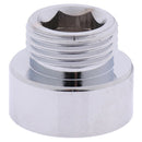 Female 3/4 to1/2male brass adapter G3/4 Reducing joint G1/2 threaded Connecto JR