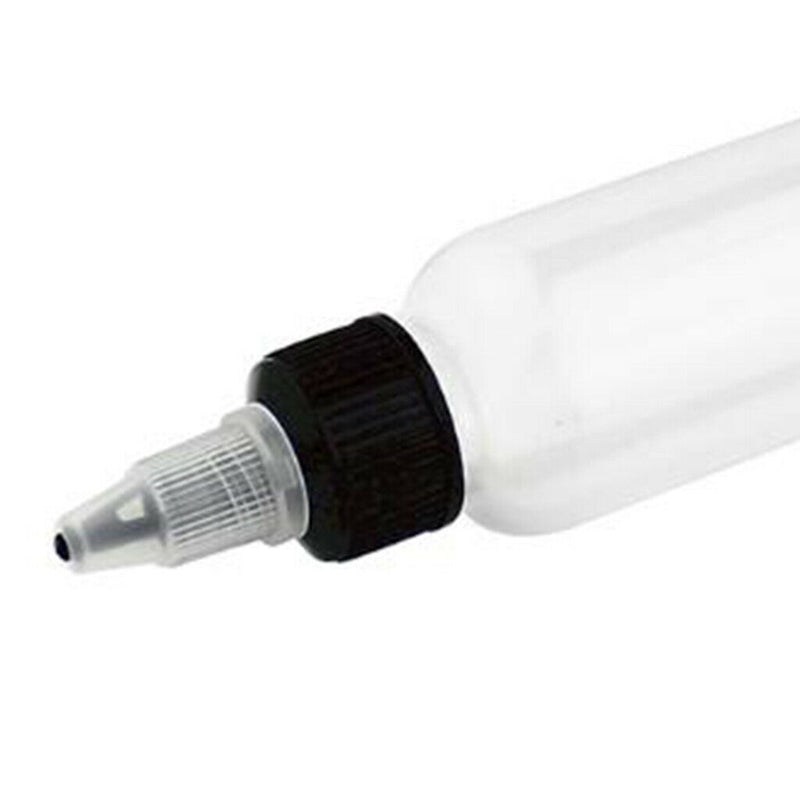 KD001 Spare Tattoo Airbrush Ink Dispensing Bottles LDPE Body Tattoo 30ml