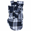 Smart Pet Costumes Dog Puppy Plaid T-Shirt Blouse Coats Jacket Clothing Swe