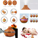 Air Humidifier Essential LED Aroma Oil Diffuser Aromatherapy Air Mist Purifier