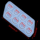 Flat Rings Mold Collection Making Ring Jewelry Silicone Mold Crystal Epoxy Mo BX
