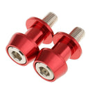 Swingarm Frame Slider Crash Protector for Kawasaki Ninja 250 ER6 ER6F Red