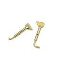 Durable Pack of 2 Violin Fiddle Chin Rest Screws for 3/4 4/4 Size Violin