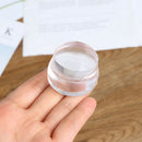 Matte Nail Art Stamper Scraper Cap Silicone Jelly Nail Stamp Stamping Nail To Gw