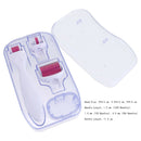 4in1 0.5/1.0/1.5mm Titanium Derma Roller Needle Therapy facial Care Treat