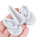 Horse Horn Silicone Cake Decorating Mold Fondant Mold Chocolate Baking Mould Tw