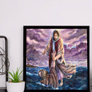 Full Drill Diamond Painting DIY Jesus Mosaic Rhinestone Picture Handicraft