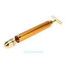 Electric Vibration Face Massager Skin Care Bar Portable T Shape Beauty Device