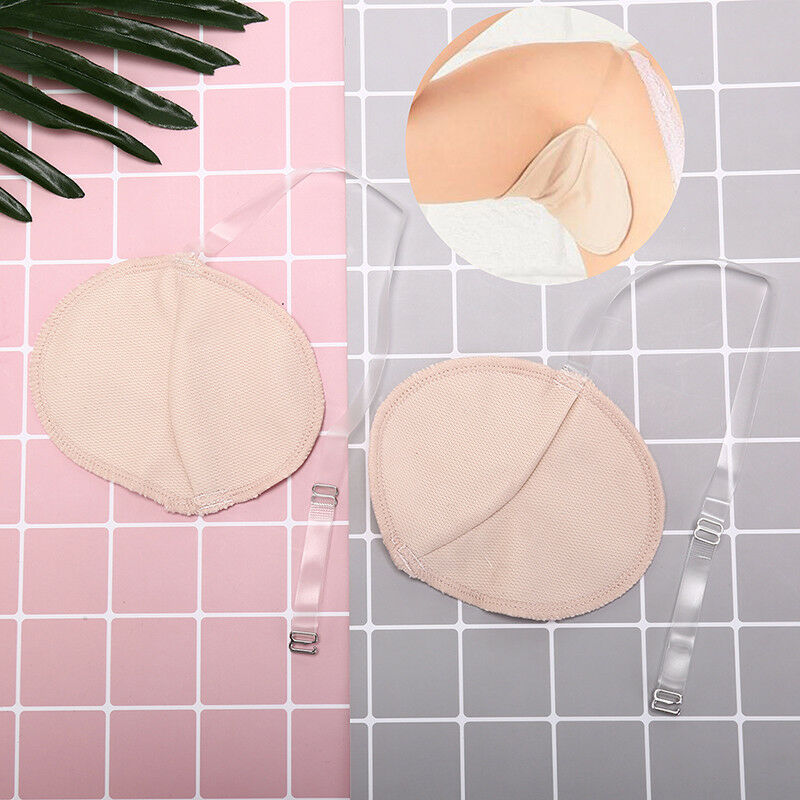 1 Pair underarm sweat shield pad washable armpit sweat absorbing shoulder st BX