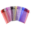 10 x Sheer Organza Wine Bottle Gift Bags for Present Weddings Party J6E4
