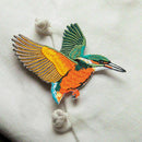2pc Birds DIY Embroidered Sew Iron on Patch Badge Bag Dress Clothes Appl; W S1G7