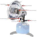 Portable Gas Heater Outdoor Camping Heating Heater Stove Fishing Hunting Pr