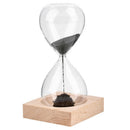 1Pcs Hand-blown Timer clock Magnet Magnetic Hourglass Hourglass crafts sand X7A4