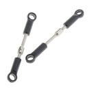 6 Pieces Metal Steering Linkage Pull Rods for Wltoys 144001 1/14 RC Buggy