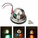 Boat Signal Lighting, 2 IN 1 Green&Red Stainless Steel Marine Yacht Bow Nav