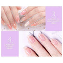 10pcs/Pack Nail Fiberglass Nail Extension Glass Fiber Manicure Accessories C2J5