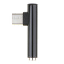 Short Type-C Male to 3.5mm Female Audio Adapter Cable Converter