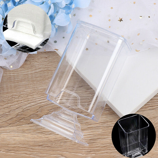 Makeup Cotton Pad Box Nail Remover Container Storage Case make up nail styl-to3C
