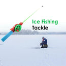 Portable Outdoor Winter Ice Fishing Rod 40cm Pole Sport Fishing Tackle