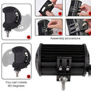 5 inch 84W LED Light Bar Spot Flood Off road Work Driving Lamp Waterproof CYX