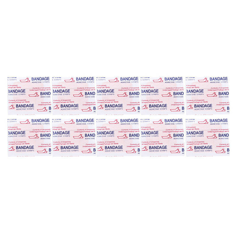 10pcs/lot flexible band aid plaster sterile hemostasis stickers 3.8cmx3.8cm B Ew